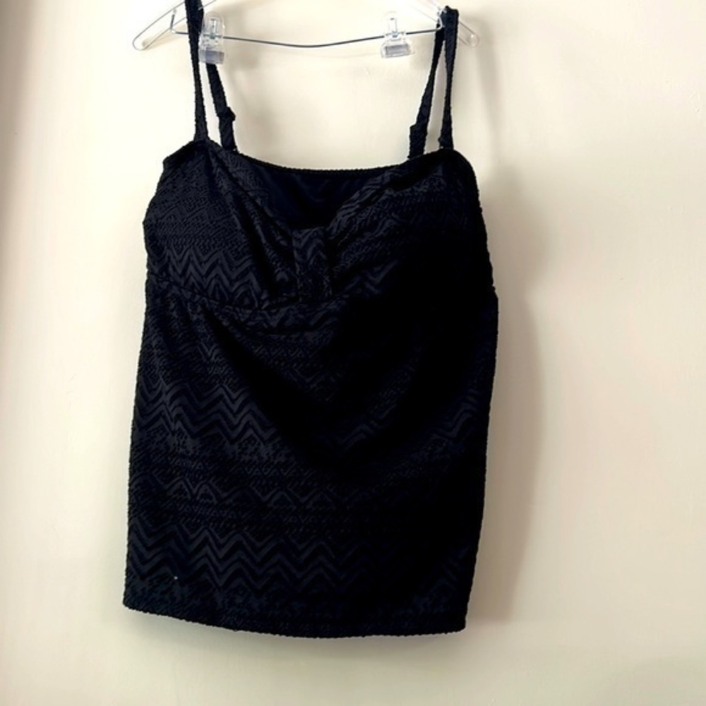 Catalina size 3X swim top crochet style